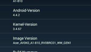 a1 810 kikat1 300x170 Acer Iconia A1 810: arriva laggiornamento ad Android 4.4.2 Kitkat tablet  Acer Iconia A1 