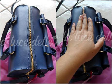 Review Moda - Camomilla Milano: Boston Bag Blue