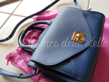 Review Moda - Camomilla Milano: Boston Bag Blue