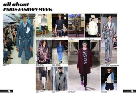 INDEPENDENT MEN DIARY JUNE 2014 SPECIAL ISSUE FASHION WEEK MODA paris