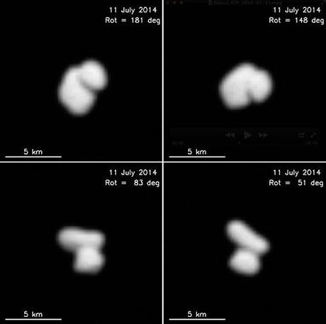 ESA Rosetta: 67P 4 luglio 2014