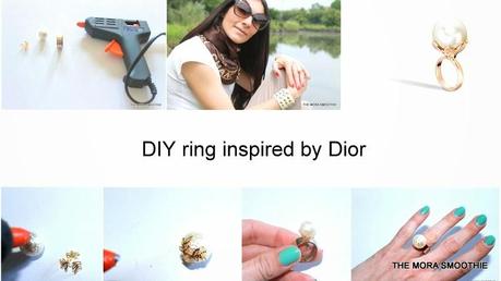 DIY, DIY ring, DIY Dior, Dior, themorasmoothie, blogger, diyblog, diy blogger, fashion diy, fashionblog, fashionblogger, tutorial ring, tutorial anello, anello Dior, diy veloce, jewellery, diy jewellery, diyproject, craft, crafts, diycraft