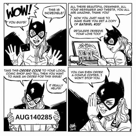 IL NUOVO TEAM CREATIVO DI BATGIRL, ATTENTO ALLA RETE E ALLE TENDENZE PIÙ IN VOGA, RAPPRESENTA UN CAMBIAMENTO NELLA POLITICA COMUNICATIVA DELLA DC COMICS?