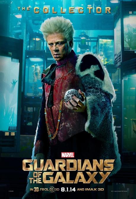 Guardiani della Galassia: Poster per il Collezionista   Marvel Studios James Gunn Guardiani della Galassia Benicio Del Toro 