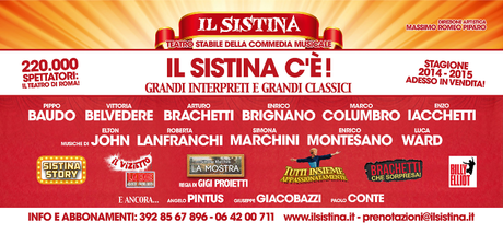 IL TEATRO SISTINA un’appassionata stagione 2014-15