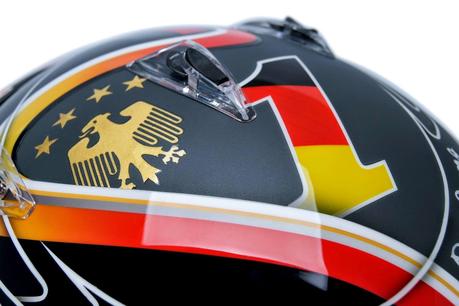 Arai GP-6 S.Vettel Hockenheim 2014 by Jens Munser Designs