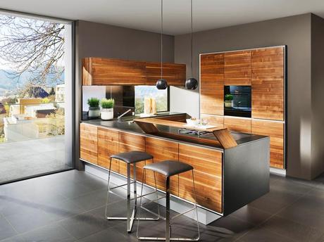 Team 7, le sue nuove cucine in legno naturale