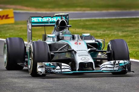 GP Gran Bretagna 2014: Mercedes in testa nella prima sessione di prove libere