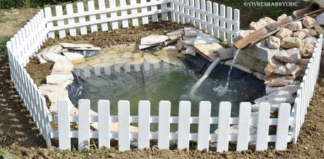 Garden Decor: Un laghetto in costruzione.