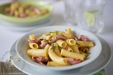 Elicoidali Pasta La Molisana con cannolicchi mantecati