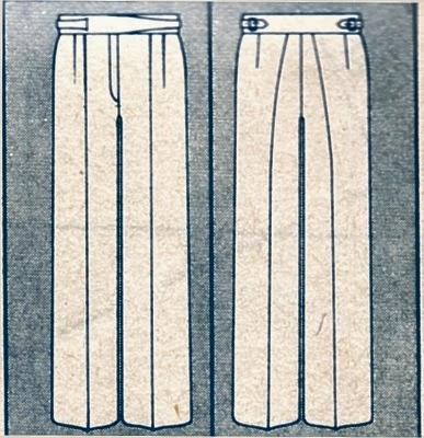 Cucire pantaloni lunghi classici Cucire pantaloni lunghi classici