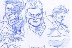 Archie annuncia primi titoli della nuova linea Dark Circle Archie annuncia primi titoli della nuova linea Dark Circle The Shield The Fox The Black Hood Michael Gaydos Mark Waid Duane Swierczynski Dean Haspiel Dark Circle Comics Archie Comics