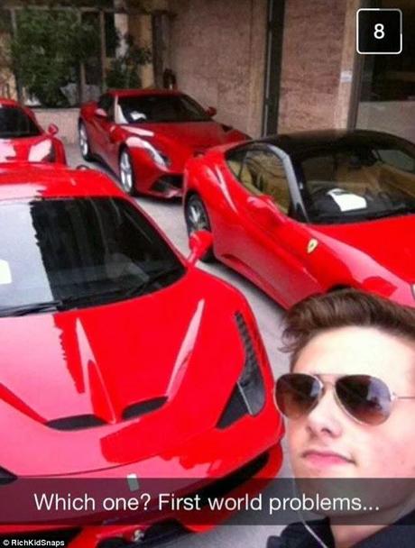 #RichKidsofSnapchat: i bambini viziati escono allo scoperto