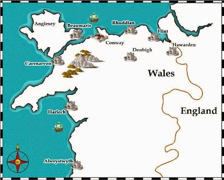 Visitare i Castelli dell'Iron Ring in Galles