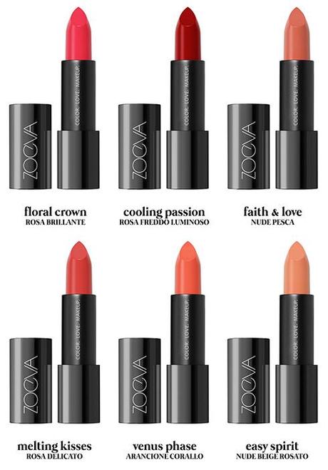 ZOEVA Luxe Cream Lipsticks
