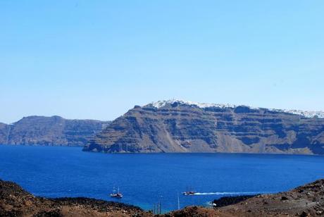 La vista dal vulcano, Santorini