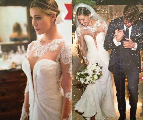 belen rodriguez abito sposa