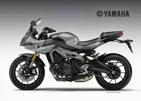 Design Corner - Yamaha FZ-9 & FZ-9 Fazer Triple by Oberdan Bezzi