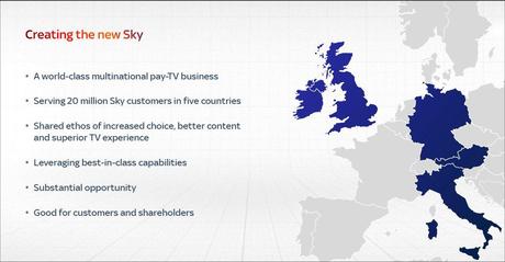 Sky Europe - Dichiarazioni 21st Century Fox e BSkyB