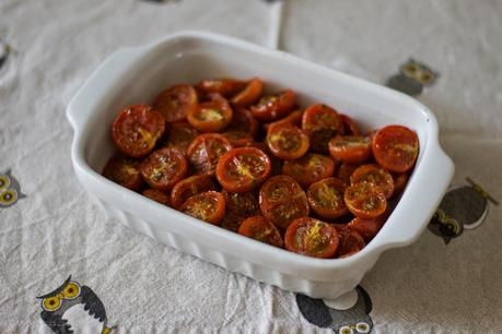 Pomodorini confit in cerca dell'estate