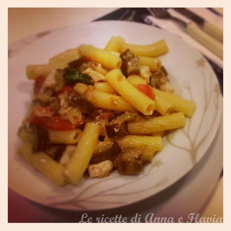 Tortiglioni spada e melanzane