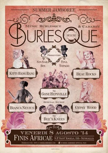Burlesque Show al Summer Jamboree 2014