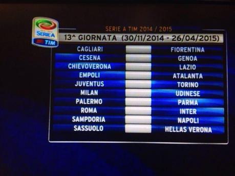 Presentazione del calendario di Serie A Presentazione del calendario di Serie A