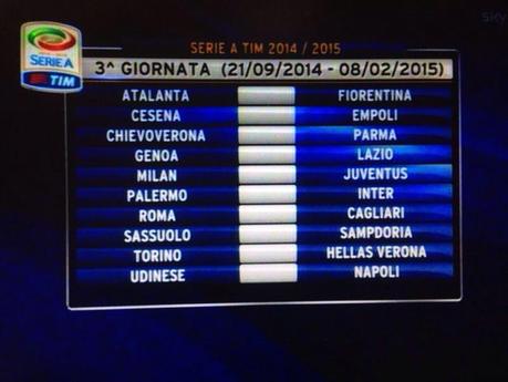 Presentazione del calendario di Serie A Presentazione del calendario di Serie A