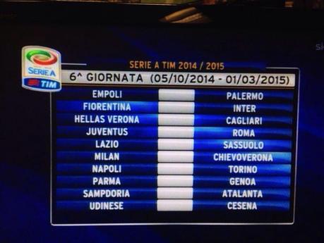 Presentazione del calendario di Serie A Presentazione del calendario di Serie A