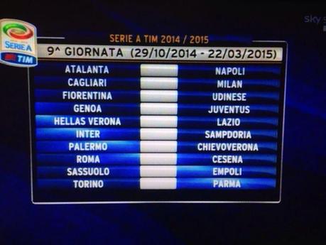 Presentazione del calendario di Serie A Presentazione del calendario di Serie A