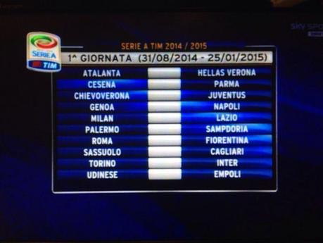 Presentazione del calendario di Serie A Presentazione del calendario di Serie A