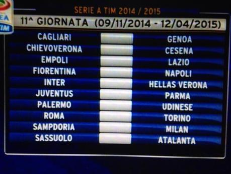 Presentazione del calendario di Serie A Presentazione del calendario di Serie A