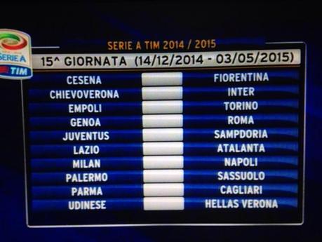 Presentazione del calendario di Serie A Presentazione del calendario di Serie A