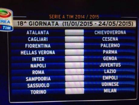 Presentazione del calendario di Serie A Presentazione del calendario di Serie A