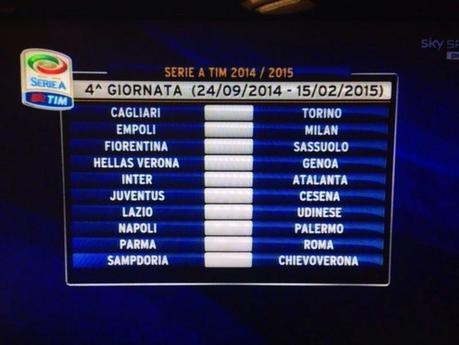 Presentazione del calendario di Serie A Presentazione del calendario di Serie A