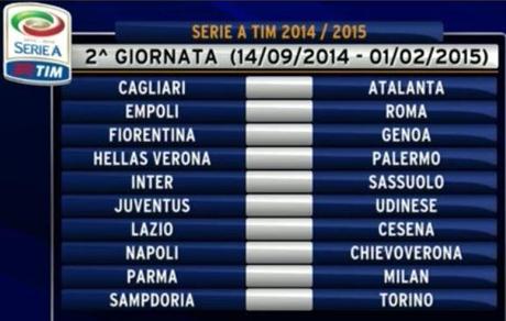 Calendario serie A: si parte con Roma - Fiorentina; ecco i primi scontri diretti delle favorite