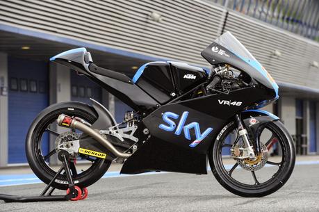 KTM RC 250 GP Team Sky VR46 2014