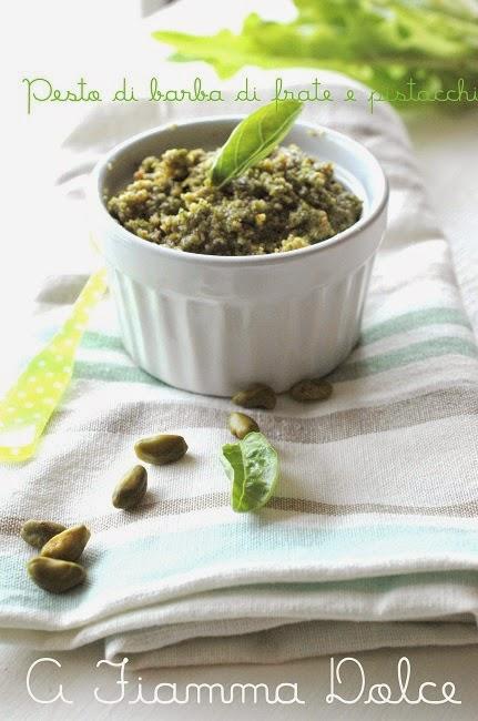 Pesto di barba di frate e pistacchi (veg)