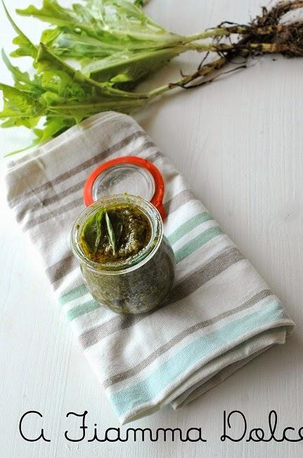 Pesto di barba di frate e pistacchi (veg)