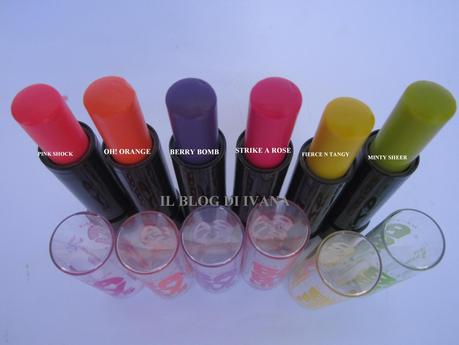 Maybelline: Baby Lips ELECTRO (preview,swatches)