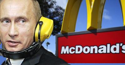 PUTIN - Dichiara guerra a McDonald