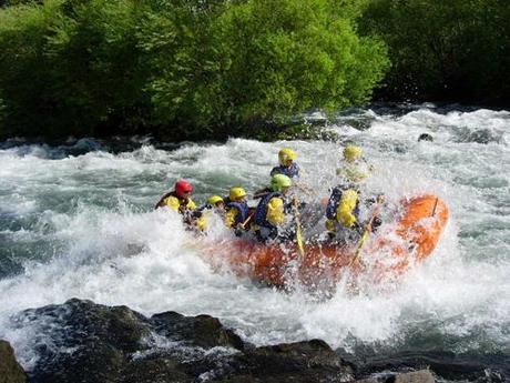 I 5 posti migliori per il rafting in Argentina.