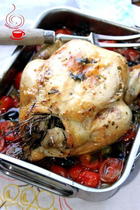 POLLO ALLE OLIVE E POMODORINI (164)+