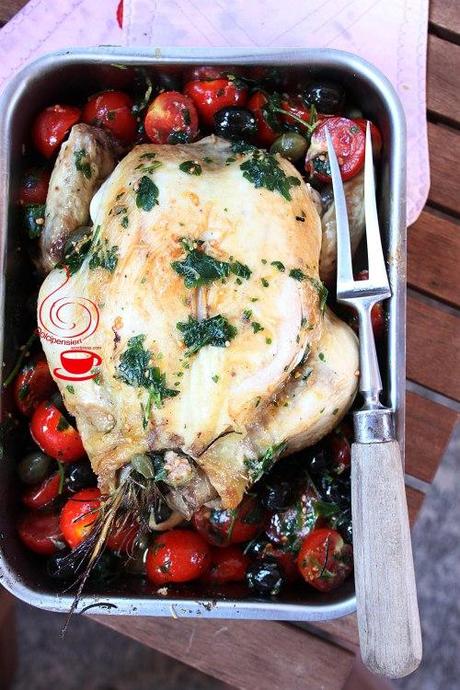 POLLO ALLE OLIVE E POMODORINI (52)+