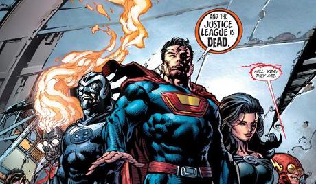 Forever Evil #1: il crepuscolo degli eroi   RW Lion Jorge Lucas Jeremy Haun James Tynion IV Geoff Johns DC Comics David Finch 