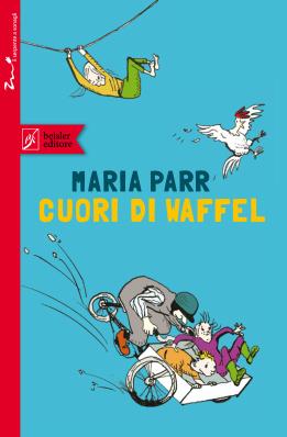 Cuori di waffel, di Maria Parr, illustrazioni di Bo Gaustad, traduzione di Alice Tonzig, Beisler 2014, 13€