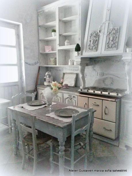 La Cucina Gustavian Chic, Parte seconda La Cucina Gustavian Chic, Parte seconda