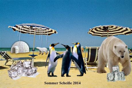 Sommer Scheiße: pinguini in bikini, bored atoms e il rientro al lavoro
