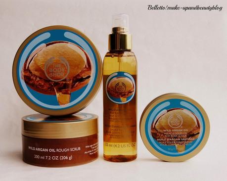 The Body Shop - Linea all'olio di Argan, i prodotti che ho provato!