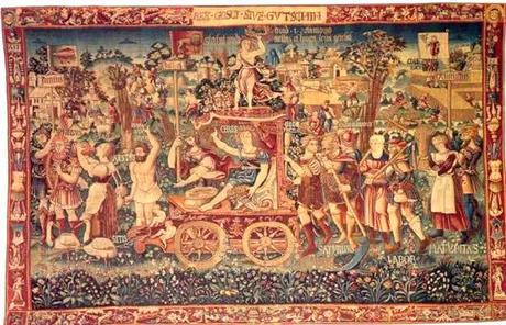 OGGETTI VOLANTI NON IDENTIFICATI IN UN ARAZZO DEL MEDIOEVO? OGGETTI VOLANTI NON IDENTIFICATI IN UN ARAZZO DEL MEDIOEVO?